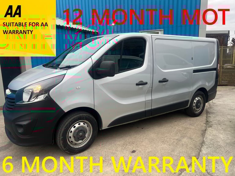 2018 Vauxhall Vivaro 2700 1.6CDTI 95PS H1 Van [Start Stop] PANEL VAN Diesel Manual