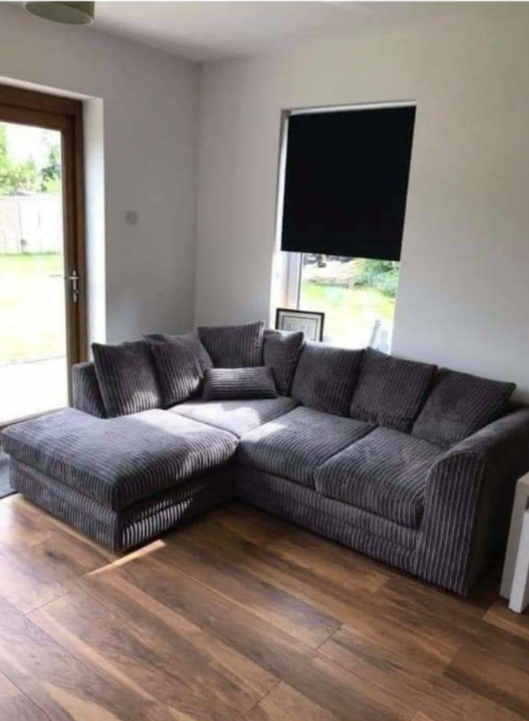 New Sofa with Cushions