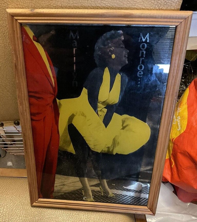 QUIRKY 1970s VINTAGE PICTURE PUB MIRRORS: BISTROS, HOME BARS, MAN & WOMAN CAVES