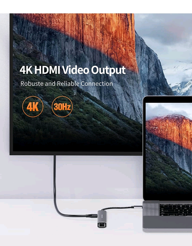 Usb type C hub 4K