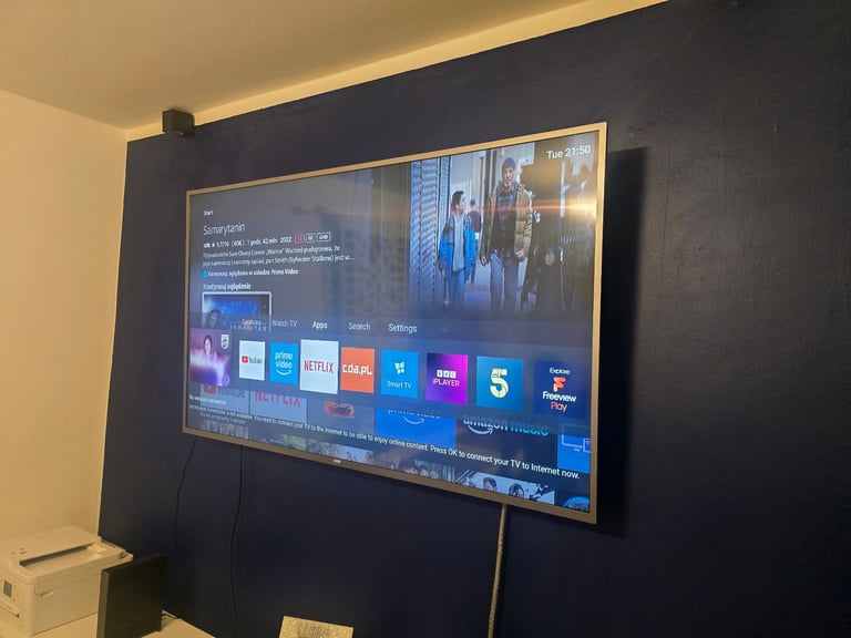 65" Philips smart uhd 4k led tv 