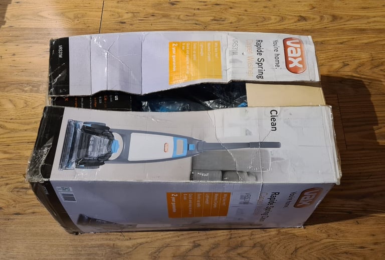 image for VAX Carpet Washer / Cleaner - Rapide Spring Clean. Boxed / Unused