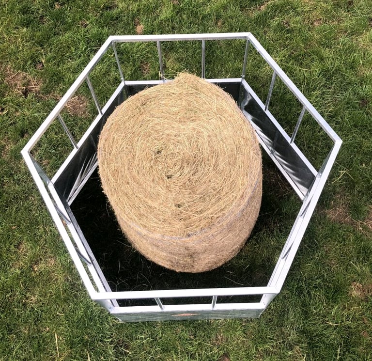New ritchie hexagon cattle feeders silage hay farm livestock tractor