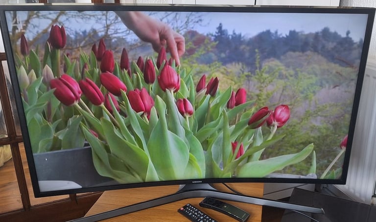 Please Read the description 40in Samsung smart curved tv
