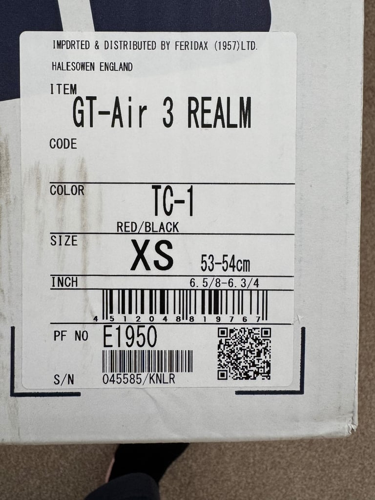  Shoei GT Air 3 Full Face Helmet - Realm TC1 - XS (53-54cm) With Shoei Sena SRL-03 Intercom System