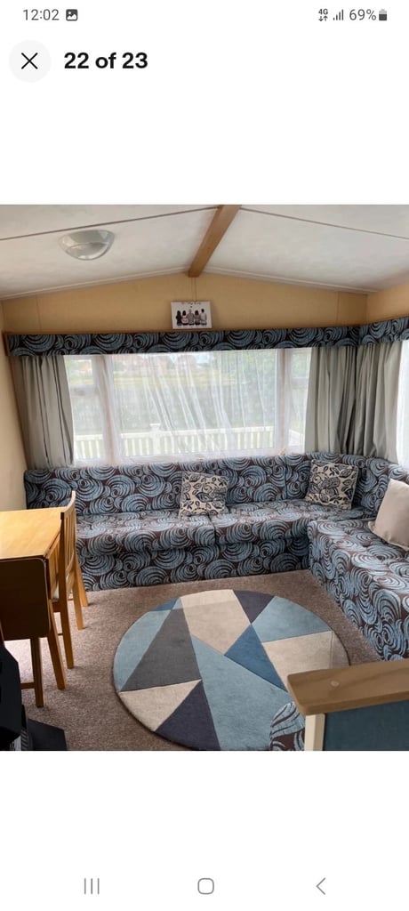 2006 cosalt torino 8 berth 3 bedroom static caravan with decking 