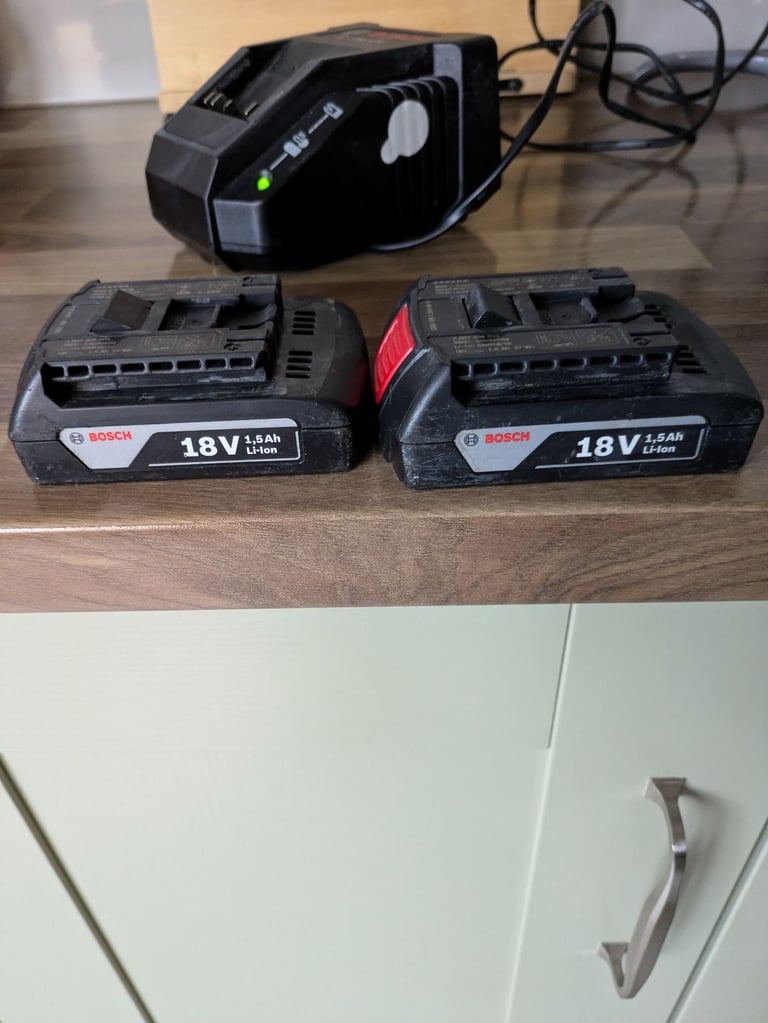 image for Bosch charger plus batterys
