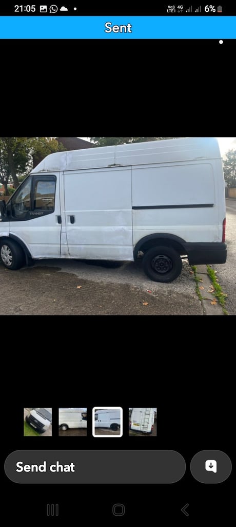 image for Ford, TRANSIT, Panel Van, 2008, Manual, 2198 (cc)