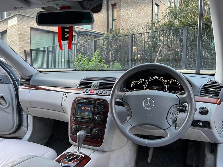 2001 Y Reg Mercedes Benz S Class S500 V8 306 Bhp Low Mileage Ulez Complaint Rare Colour W220