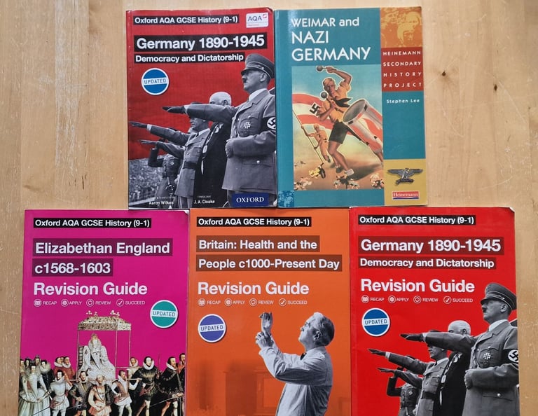 image for GCSE AQA History revision books