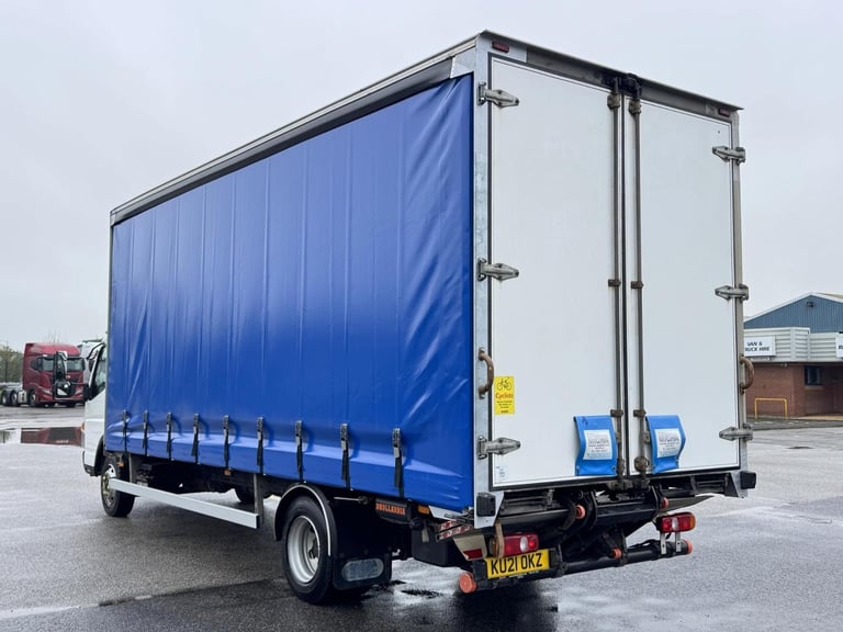 2021 21 Plate Euro 6, Mitsubishi Canter 7C18 20ft Curtainside Body Tail Lift 
