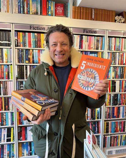 Jamie oliver books collection