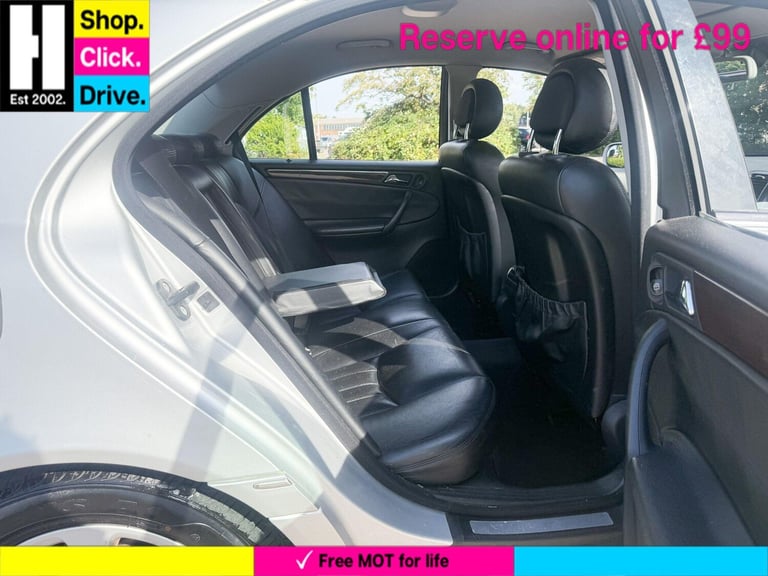  Mercedes-Benz C Class 1.8 C200 Kompressor Elegance SE 4dr Petrol Automatic