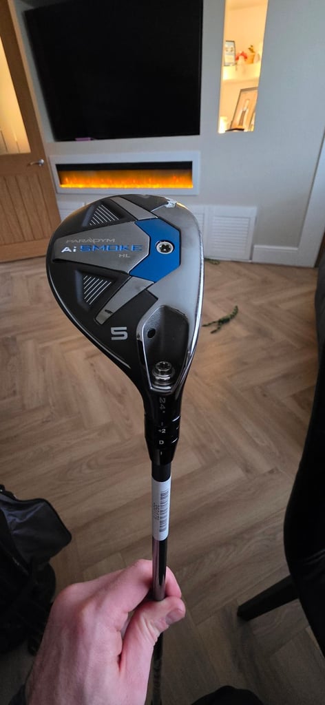 Callaway 5 hybrid Paradym Ai Smoke