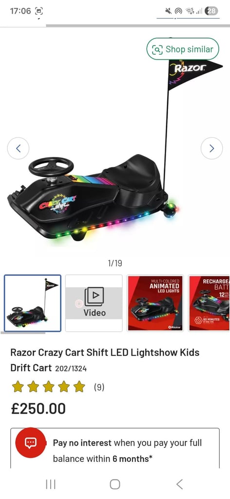 Razor-crazy-cart Gumtree