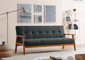 *SALE* Scandinavian style 3 Seater Sofa Bed