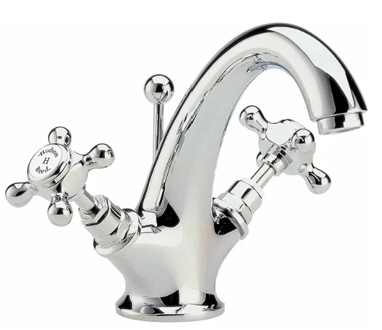 Hudson Reed Topaz Crosshead Mono Basin Tap & Pop Up Waste - Chrome. Brand new in box
