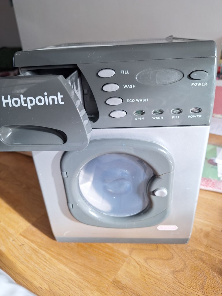 Hotpoint kids imaginative play washing machine 