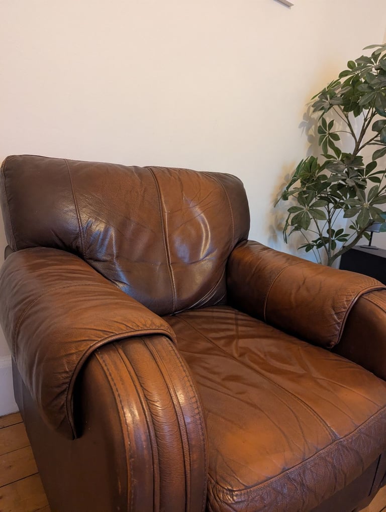 Vintage leather chair 
