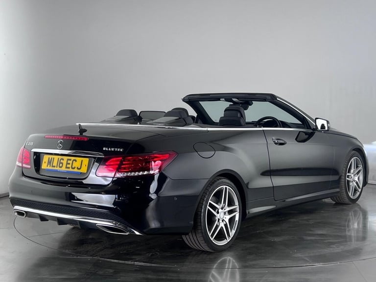 2016 Mercedes-Benz E Class E220 BlueTEC AMG Line Premium 2dr 7G-Tronic CONVERTIBLE DIESEL Automatic