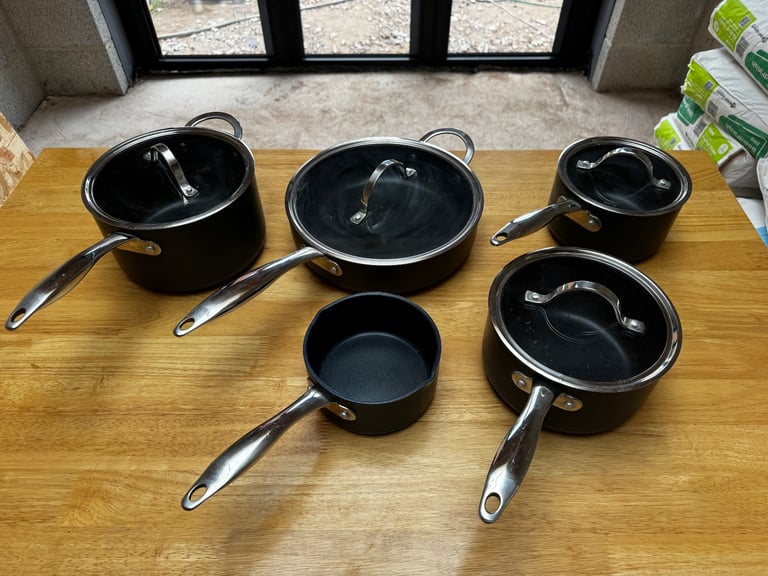 image for Denby Hard Anodised Saucepans