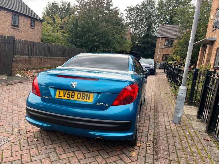 Peugeot, 207, Convertible, 2008, Semi-Auto, 1598 (cc), 2 doors