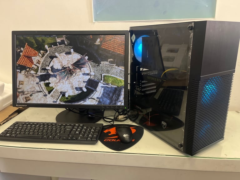i5 Gaming pc 16g. Ram full Rgb case windows 11
