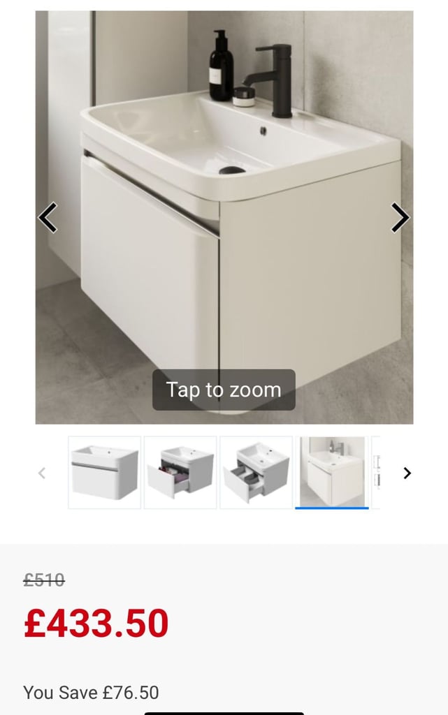 image for Brand new Vanity unit & basin 