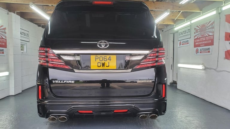 Toyota vellfire golden eyes 2.4 automatic 7 seat japanese import 56k miles 2014 