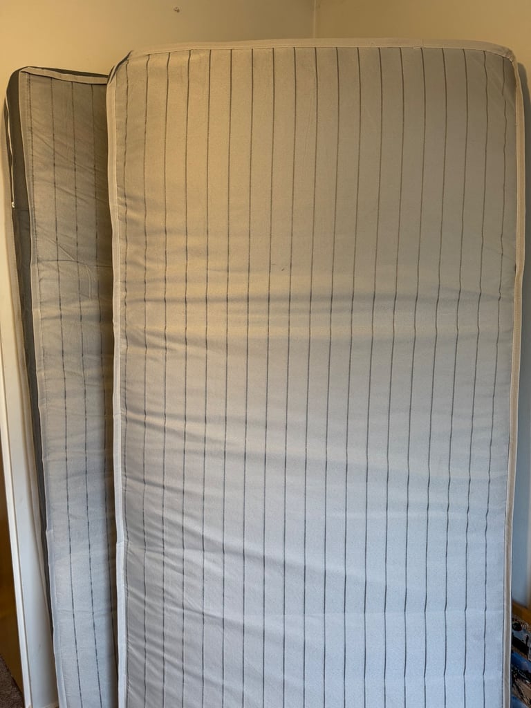 2x Single Mattresses 