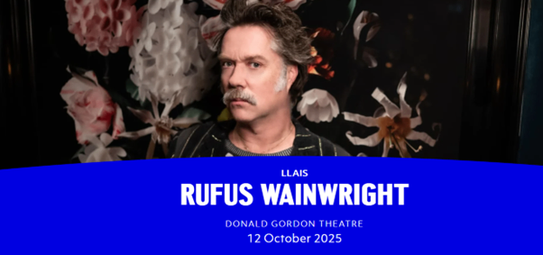 image for Rufus Wainwright Cardiff Concert 12th October 2025 WMC - 1 x ticket