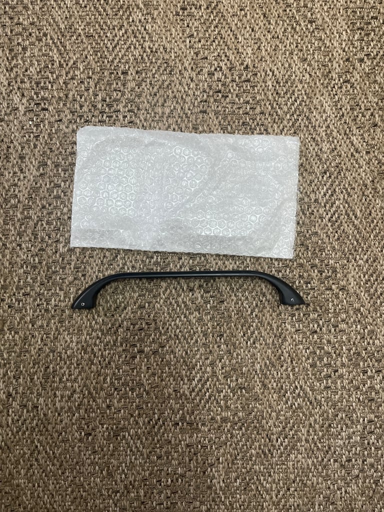 Matte Black Bath Handle 