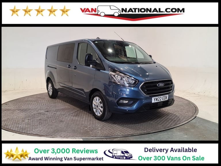 FORD TRANSIT CUSTOM 2.0 320 ECOBLUE LIMITED P/V L2 H1 170 BHP LWB DIESEL