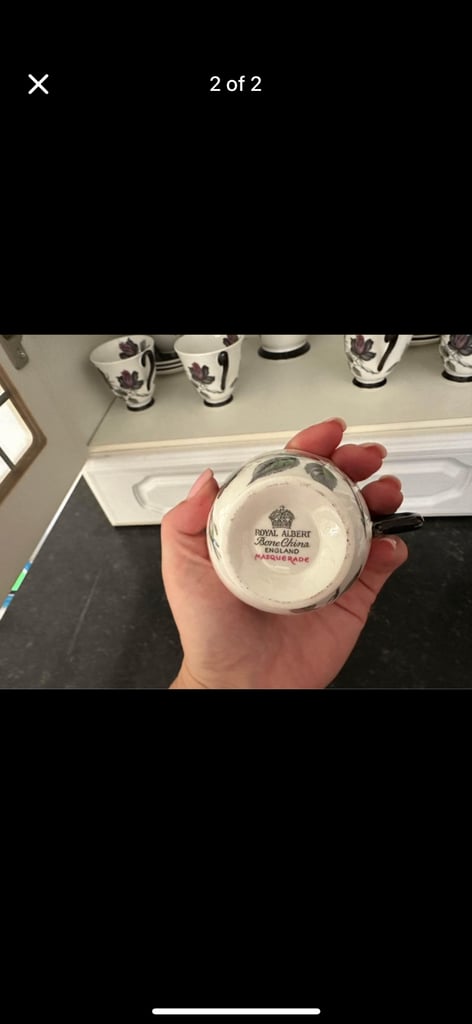 Royal Albert masquerade set 