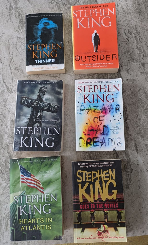 Stephen King books