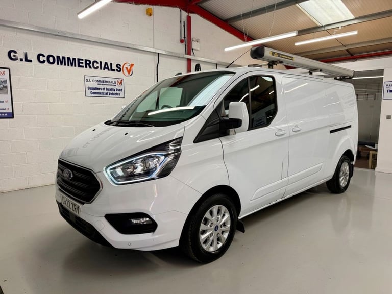 2022 22 FORD TRANSIT CUSTOM 2.0 300 ECOBLUE LIMITED L2 LWB EURO6 130 BHP * 37,24