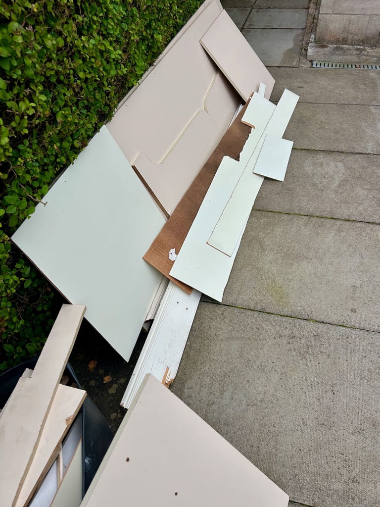 miscelaaneous melamine faced chipoard and hardboard