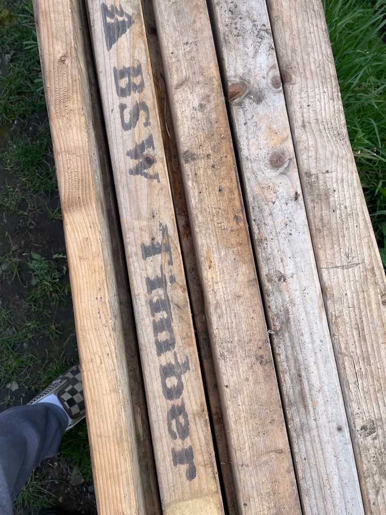 Wood Timber 3.6 x 6.3 x 231.5cm