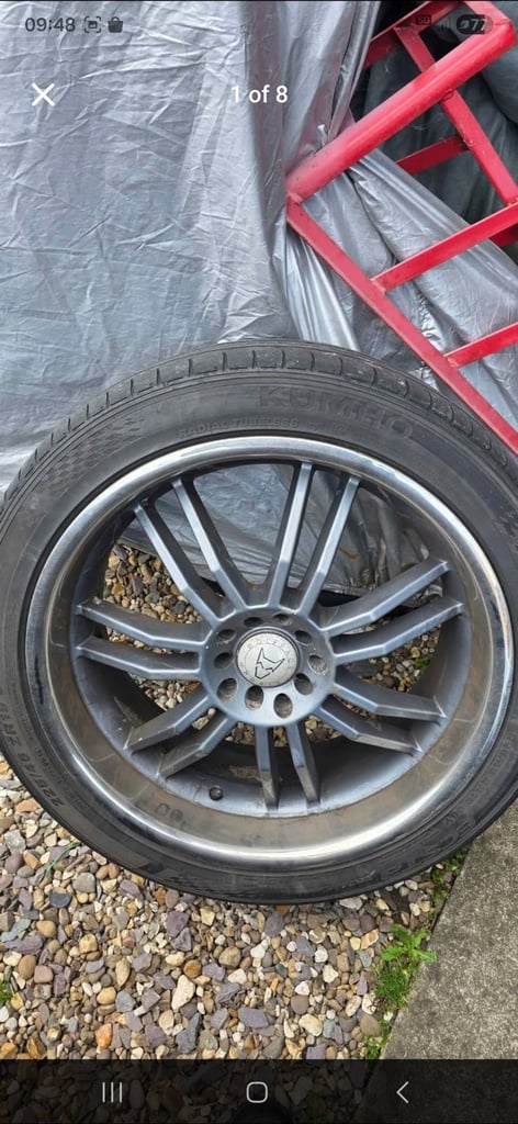 5x114.3 alloys with tyres
