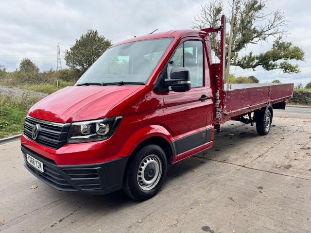 2018 68 Volkswagen Crafter CR35 Startline 140ps Euro 6 16ft1 alloy dropside