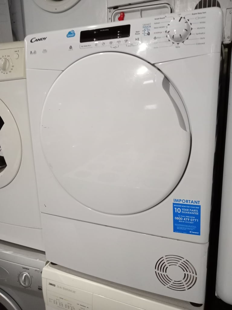 image for Candy 8kg condenser tumble dryer big drum good size £135