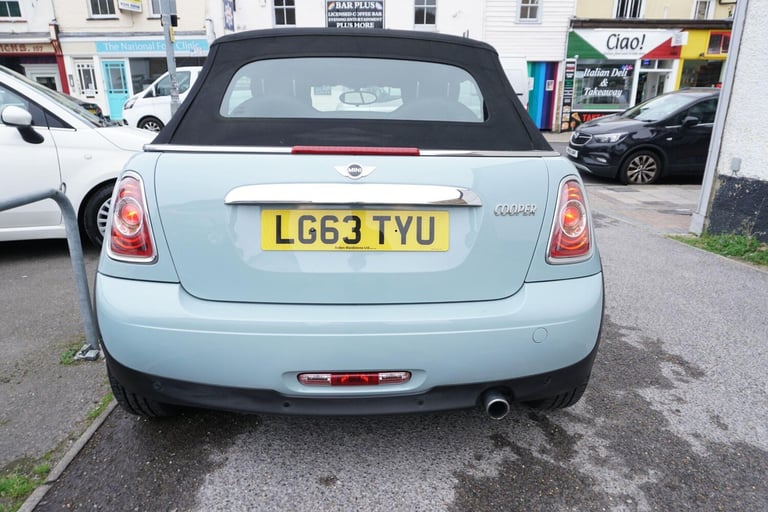 2013 MINI Convertible 1.6 Cooper 2dr CONVERTIBLE PETROL Manual