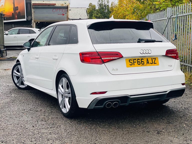 2017 Audi A3 2.0 TDI S Line 5dr HATCHBACK DIESEL Manual