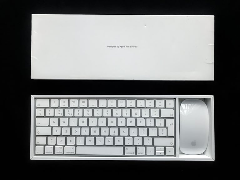 Apple Magic 2  wireless Keyboard +  Magic 2 mouse  and cable boxed 
