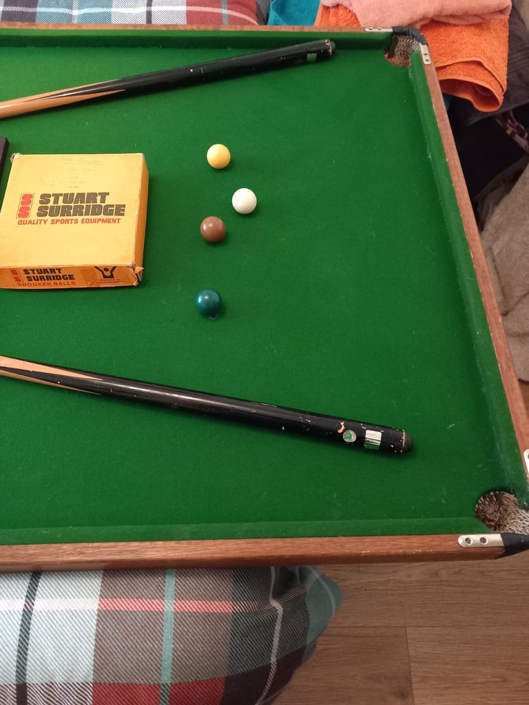 Solid wooden Table Top Snooker Table
