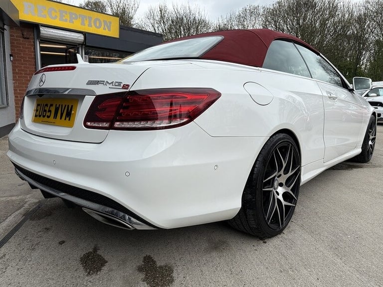 2015 Mercedes-Benz E-Class E220 BlueTEC AMG Line Premium 2dr 7G-Tronic CONVERTIBLE DIESEL Automatic