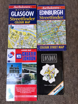 City Maps - Edinburgh, Glasgow, London