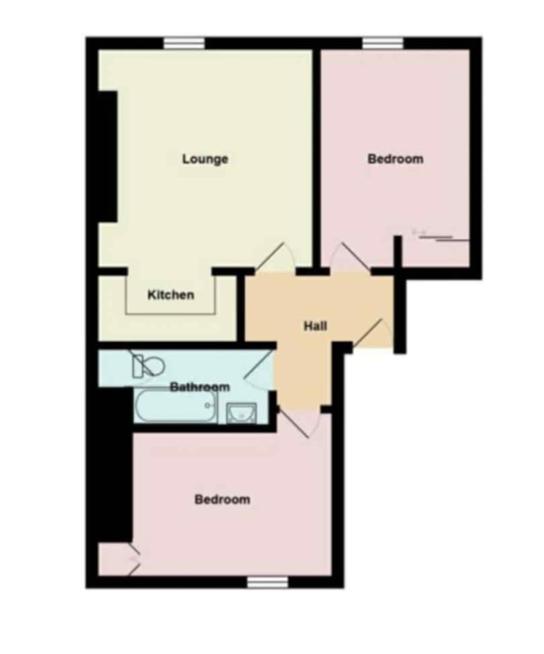 2 Bedroom Flat For Rent -Walker Road