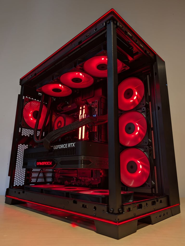 GAMING PC - Ryzen 7 9800X3D - RTX 5070Ti - 32GB RAM - 1TB SSD - 5 YEAR WARRANTY - KUDA PC