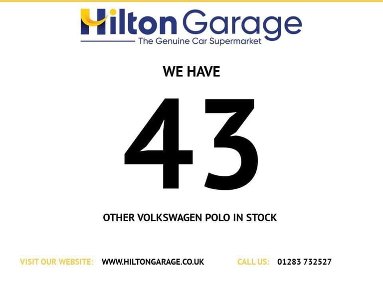 2021 Volkswagen Polo 1.0 EVO Match Hatchback 5dr Petrol Manual Euro 6 (s/s) (80 ps) - ALLOY, CRU ...